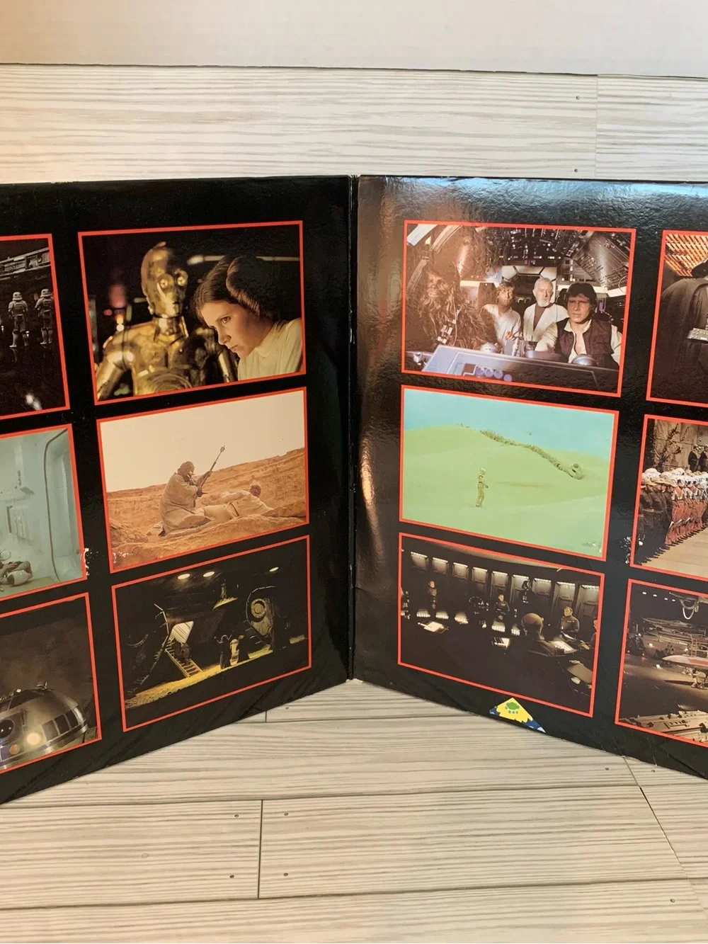 Vintage 1977 Star Wars Original Soundtrack Vinyl - Black Cover